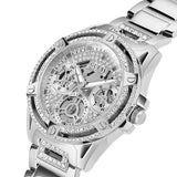  Shop Authentic Guess Queen Quartz Silver Dial Silver Steel Strap Watch For Women - GW0464L1 - Luxxuri