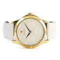  Shop Authentic Gucci G Timeless Quartz White Dial White Leather Strap Watch For Women - YA1264033A - Luxxuri
