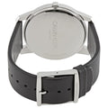  Shop Authentic Calvin Klein City White Dial Black Leather Strap Watch for Men - K2G2G1CD - Luxxuri