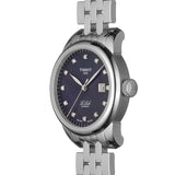  Shop Authentic Tissot Le Locle Automatic Diamonds Mother of Pearl Black Dial Silver Steel Strap Watch For Women - T006.207.11.126.00 - Luxxuri