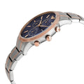  Shop Authentic Emporio Armani Renato Chronograph Blue Dial Two Tone Steel Strap Watch For Men - AR80025 - Luxxuri