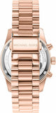  Shop Authentic Michael Kors Lexington Chronograph Grey Dial Rose Gold Steel Strap Watch For Women - MK7217 - Luxxuri