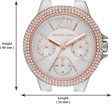  Shop Authentic Michael Kors Camille Multifunction White Dial Two Tone Steel Strap Watch For Women - MK6846 - Luxxuri
