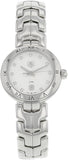 Shop Authentic Tag Heuer Link Diamonds Mother of Pearl Dial Silver Steel Strap Watch for Women - WAT1411.BA0954 - Luxxuri