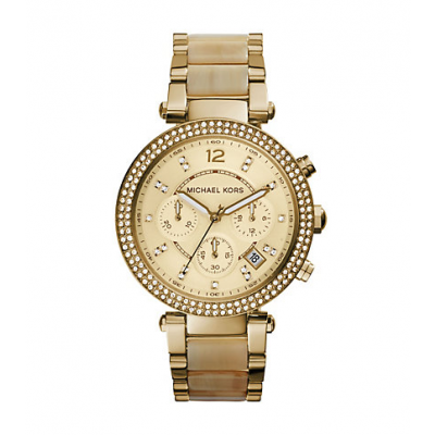  Shop Authentic Michael Kors Parker Gold Dial Gold Steel Strap Watch for Women - MK5632 - Luxxuri