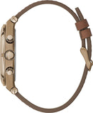  Shop Authentic Guess Analog Multifunction White Dial Brown Leather Strap Watch for Men - GW0262G3 - Luxxuri