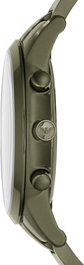  Shop Authentic Emporio Armani Renato Chronograph Quartz Grey Dial Green Steel Strap  Watch For Men - AR11117 - Luxxuri