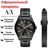  Shop Authentic Armani Exchange Nico Analog Black Dial Black Steel Strap Watch For Men - AX7102 - Luxxuri