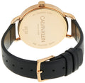  Shop Authentic Calvin Klein Even White Dial Black Leather Strap Watch for Women - K7B236C6 - Luxxuri