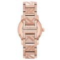  Shop Authentic Burberry The City Rose Gold Dial Rose Gold Steel Strap Watch for Women - BU9235 - Luxxuri