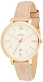  Shop Authentic Fossil Jacqueline White Dial Brown Leather Strap Watch for Women - ES3487 - Luxxuri