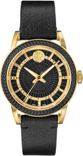  Shop Authentic Versace Code Quartz Black Dial Black Leather Strap Watch For Men - VEPO00320 - Luxxuri