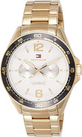  Shop Authentic Tommy Hilfiger Sport White Dial Gold Steel Strap Watch for Men - 1791365 - Luxxuri