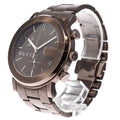  Shop Authentic Gucci G Chrono Brown Dial Brown Steel Strap Watch For Men - YA101341 - Luxxuri