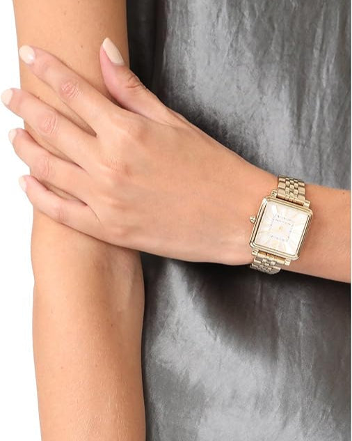 Shop Authentic Marc Jacobs Vic Silver Dial Gold Steel Strap Watch for Women - MJ3462 - Luxxuri
