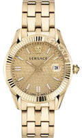  Shop Authentic Versace Greca Time Quartz Gold Dial Gold Steel Strap Watch For Men - VE3K00522 - Luxxuri