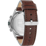  Shop Authentic Tommy Hilfiger Lars Chronograph Green Dial Brown Leather Strap Watch For Men - 1792064 - Luxxuri