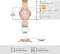  Shop Authentic Michael Kors Mini Camille Multifunction Rose Gold Dial Rose Gold Steel Strap Watch For Women - MK7273 - Luxxuri