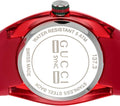  Shop Authentic Gucci Sync Quartz Red Dial Red Rubber Strap Watch For Women - YA137303 - Luxxuri