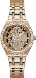  Shop Authentic Guess Allara Quartz Rose Gold Dial Rose Gold Steel Strap Watch For Women - GW0604L3 - Luxxuri