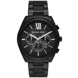  Shop Authentic Michael Kors Langford Chronograph Black Dial Black Steel Strap Watch For Men - MK8993 - Luxxuri