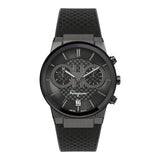  Shop Authentic Salvatore Ferragamo Sapphire Chrono Black Dial Black Rubber Strap Watch for Men - SFME00621 - Luxxuri