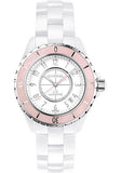  Shop Authentic Chanel J12 Quartz Diamonds Ceramic White Dial White Steel Strap Watch for Women - J12 H4466 - Luxxuri