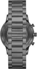  Shop Authentic Emporio Armani Giovanni Chronograph Blue Dial Grey Steel Strap Watch For Men - AR11348 - Luxxuri