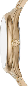 Shop Authentic Michael Kors Janelle Gold Dial Gold Steel Strap Watch For Women - MK7086 - Luxxuri