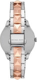  Shop Authentic Michael Kors Runway Mercer Crystals Silver Dial Two Tone Steel Strap Watch For Women - MK6716 - Luxxuri