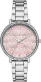  Shop Authentic Michael Kors Pyper Three Hand Pink Dial Silver Steel Strap Watch For Women - MK4631 - Luxxuri