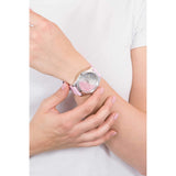  Shop Authentic Guess Crush Crystals Silver Dial Pink Rubber Strap Watch for Women - W1223L1 - Luxxuri