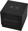  Shop Authentic Armani Exchange Hampton Chronograph Black Dial Black Steel Strap Watch For Men - AX2413 - Luxxuri