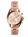  Shop Authentic Michael Kors Runway Chronograph Rose Gold Dial Rose Gold Steel Strap Watch For Women - MK5778 - Luxxuri