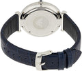  Shop Authentic Emporio Armani Gianni T Bar Quartz Blue Dial Blue Leather Strap Watch For Men - AR11300 - Luxxuri