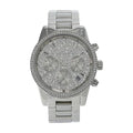  Shop Authentic Michael Kors Ritz Chronograph Crystals Silver Dial Silver Steel Strap Watch For Women - MK7301 - Luxxuri