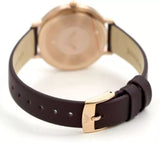  Shop Authentic Emporio Armani Quartz Grey Dial Brown Leather Strap Watch For Women - AR11172 - Luxxuri