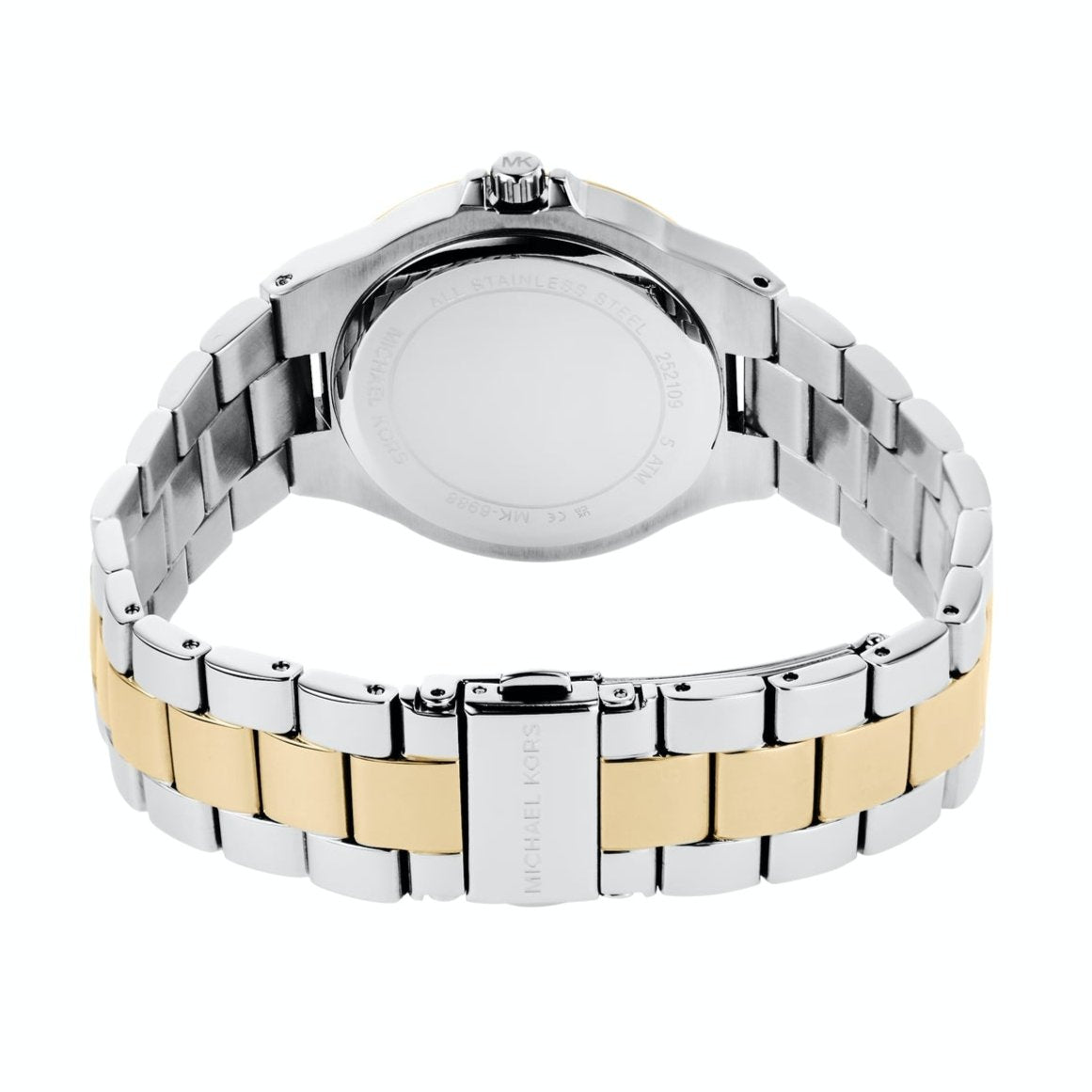  Shop Authentic Michael Kors Lennox Three-Hand Gold Dial Two Tone Steel Strap Watch For Women  - MK6988 - Luxxuri