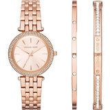  Shop Authentic Michael Kors Darci Rose Gold Dial Rose Gold Steel Strap Watch for Women - MK3431 - Luxxuri