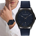  Shop Authentic Calvin Klein Tone Blue Dial Blue NATO Strap Watch for Men - K7K514VN - Luxxuri