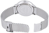  Shop Authentic Tommy Hilfiger Brooklyn Quartz Blue Dial Silver Mesh Bracelet Watch for Men - 1791505 - Luxxuri