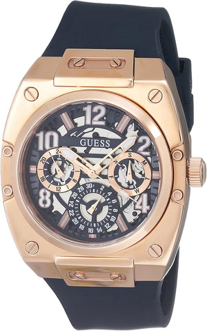  Shop Authentic Guess Prodigy Multifunction Navy Blue Dial Blue Silicone Strap Watch For Men - GW0569G3 - Luxxuri