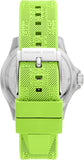  Shop Authentic Michael Kors Everest Three Hand Crystals Silver Dial Green Silicone Strap Watch For Women - MK7360 - Luxxuri