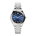  Shop Authentic Versace Hellenyium Quartz Blue Dial Silver Steel Strap Watch for Men - VEVK00921 - Luxxuri