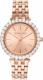  Shop Authentic Michael Kors Darci Quartz Rose Gold Dial Rose Gold Steel Strap Watch For Women - MK4514 - Luxxuri