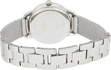  Shop Authentic Guess Chelsea Mother of Pearl White Dial Silver Mesh Strap Watch For Women - W0647L1 - Luxxuri