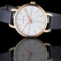  Shop Authentic Calvin Klein Even White Dial Black Leather Strap Watch for Women - K7B236C6 - Luxxuri
