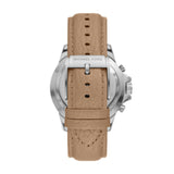  Shop Authentic Michael Kors Everest Analog White Dial Brown Leather Strap Watch For Men - MK9092 - Luxxuri