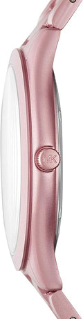  Shop Authentic Michael Kors Slim Runway Pink Dial Pink Steel Strap Watch For Women - MK4456 - Luxxuri