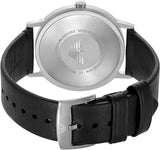  Shop Authentic Emporio Armani Kappa Analog Quartz Black Dial Black Leather Strap Watch For Men - AR11013 - Luxxuri